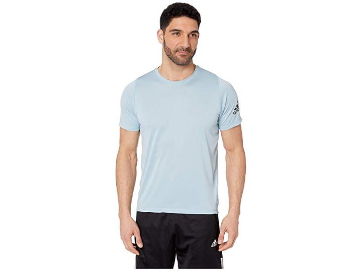 Adidas Freelift Solid Tee (ash Grey) Men's T Shirt