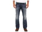 Buffalo David Bitton King Slim Boot Sheeba Stretch Denim In Light/blasted Wash (light/blasted Wash) Men's Jeans