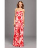 Gabriella Rocha Hally Dress (coral Tye Dye) Women's Dress