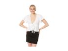 Free People Knot Me Tee (white) Women's T Shirt
