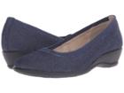 Soft Style Rogan (dark Denim) Women's Flat Shoes