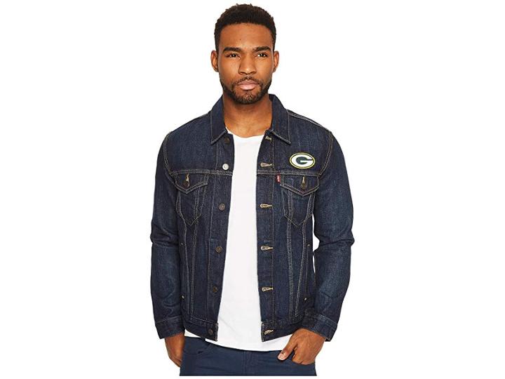 Levi's(r) Mens Packers Sports Denim Trucker (blue) Men's Coat