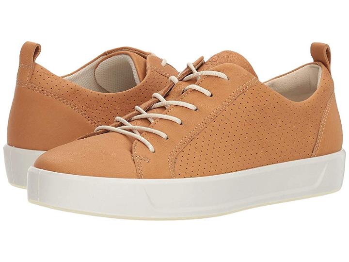 Ecco Soft 8 Summer Tie (volluto) Women's Shoes