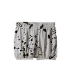 Nununu Splash Yoga Shorts (infant/toddler/little Kids) (heather Grey) Kid's Shorts