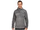 True Grit Frosty Cord Pile 1/4 Zip Pullover (vintage Black) Men's Clothing