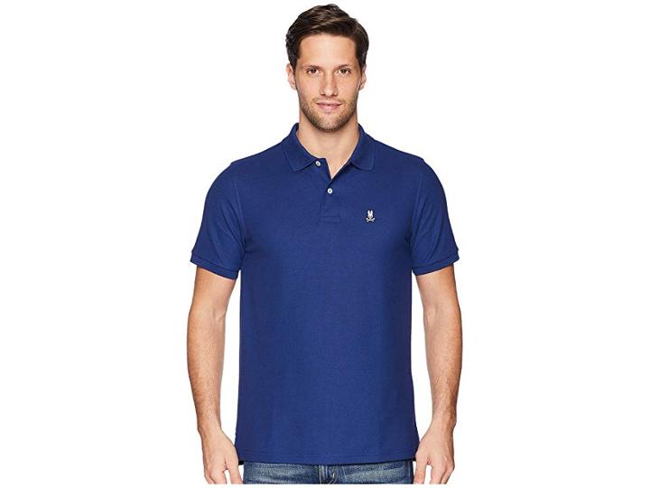 Psycho Bunny Classic Polo Fashion Colors (galaxy) Men's Short Sleeve Pullover