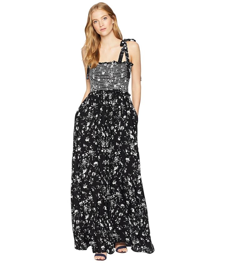Free People Color My World Jumpsuit (black) Women's Jumpsuit & Rompers One Piece