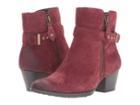 Earth Royal Water Resistant (wine Suede) Women's  Boots