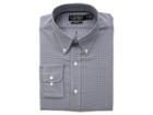 Lauren Ralph Lauren Slim Fit Non Iron Stretch Twill Dress Shirt (blue/antique White) Men's Long Sleeve Button Up