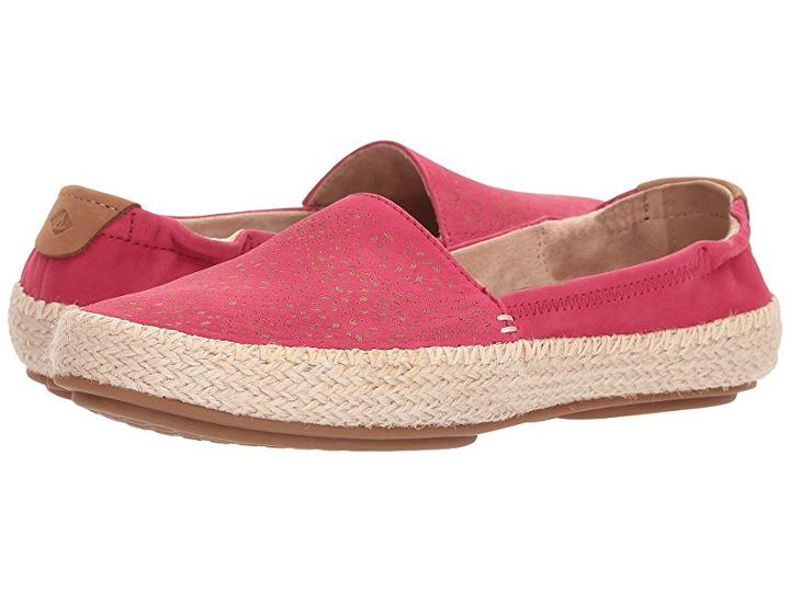 Sperry Sunset Ella Nubuck Etch (bright Pink) Women's Shoes