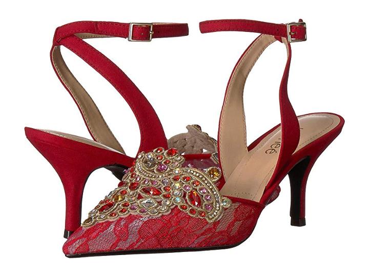 J. Renee Desdemona (red) High Heels