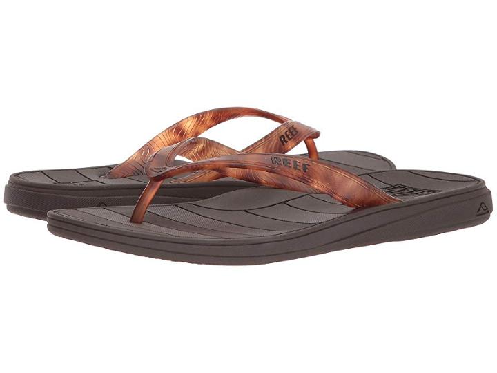 Reef Switchfoot Lx Prints (brown Tortoise) Men's Sandals