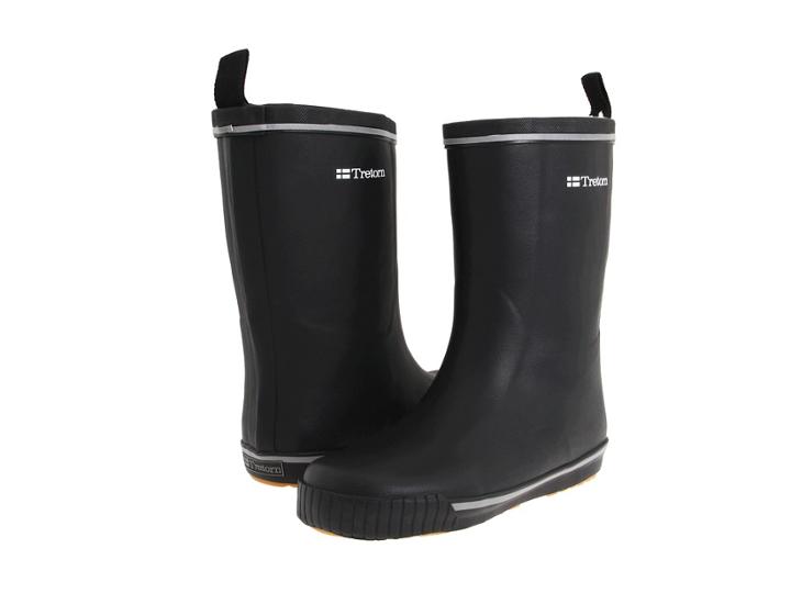 Tretorn Skerry Metallic Rain Boot (black/black) Rain Boots