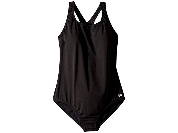 Speedo Plus Size Vanquisher Ultraback (black) Women's Swimsuits One Piece