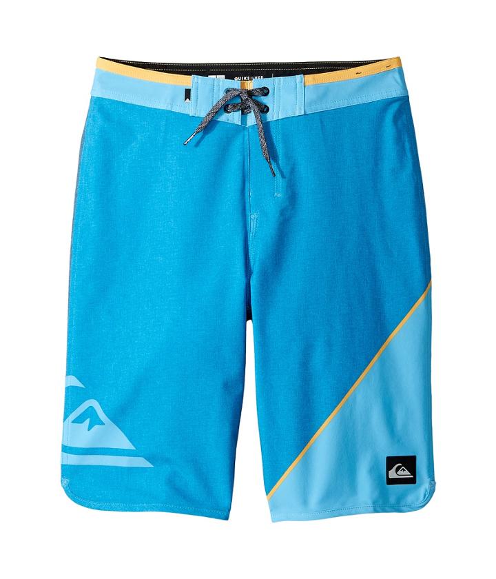 Quiksilver Kids New Wave Everyday 19 Boardshorts (big Kids) (bonnie Blue) Boy's Swimwear