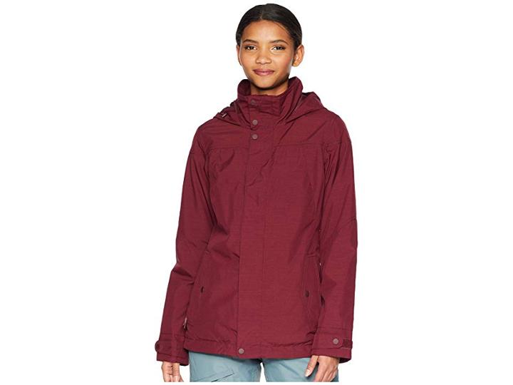 Burton Jet Set Jacket (port Royal Heather) Women's Coat