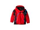 Spyder Kids Challenger Jacket (toddler/little Kids/big Kids) (red/black/french Blue) Boy's Coat