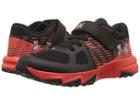 Under Armour Kids Ua Bps X Level Prospect Ac (little Kid) (black/radio Red/metallic Silver) Boys Shoes