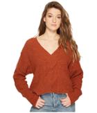 Free People Coco V-neck (terracotta) Women's Clothing
