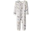 P.j. Salvage Kids Dogs Romper (infant) (light Grey) Girl's Jumpsuit & Rompers One Piece