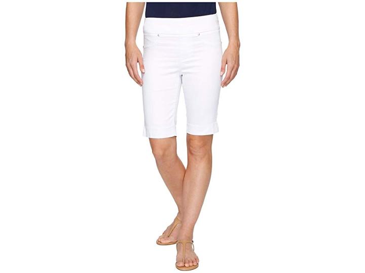 Tribal Super Stretch 10 Pull-on Shorts (white) Women's Shorts