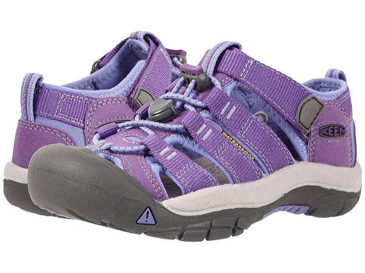 Keen Kids Newport H2 (little Kid/big Kid) (purple Heart/periwinkle) Girls Shoes