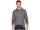 Polo Ralph Lauren Classic Fit Long Sleeve Soft Touch Polo (fortress Grey Heather) Men's Clothing