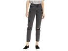 Juicy Couture Black Denim Girlfriend Jeans (black Onyx Wash) Women's Jeans