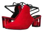 Free People Sparkler Wrap Mule (red) Women's Clog Shoes
