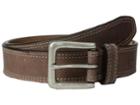 Timberland 35mm Boot Leather Belt (dark Brown) Men's Belts