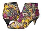 Sam Edelman Kinzey (bright Multi Floral Chintz Lace) Women's Dress Zip Boots