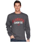 Champion College Alabama Crimson Tide Eco(r) Powerblend(r) Crew (granite Heather) Men's Short Sleeve Pullover