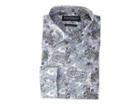 Nick Graham Large Floral Print Stretch Shirt (multi) Men's Long Sleeve Button Up