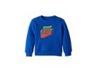Nike Kids Geo Multi Futura Fleece Crew (toddler) (game Royal) Boy's Sweatshirt