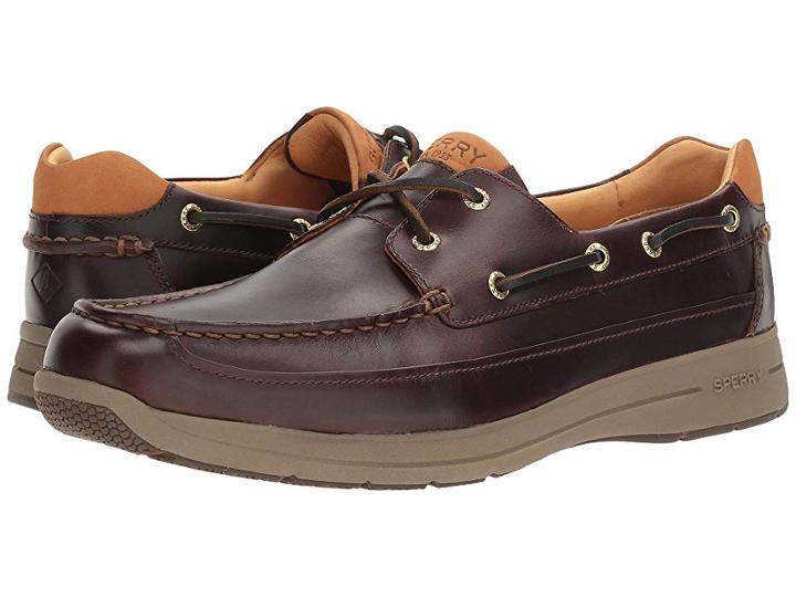 Sperry Gold Cup Ultra 2-eye W/ Asv (amaretto) Men's Moccasin Shoes