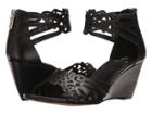 Isola Felicity (black) Women's Wedge Shoes