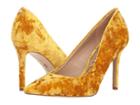 Sam Edelman Hazel (tuscan Yellow Lux Crushed Velvet) Women's Shoes