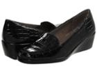 Aerosoles Final Exam (black Croco) Women's  Shoes