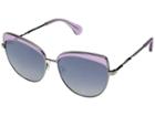 Diff Eyewear Izzy (amethyst Glitter/smoke) Fashion Sunglasses