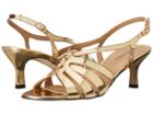 Vaneli Marza (platino Specchio/gold Buckle) Women's 1-2 Inch Heel Shoes