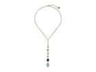 The Sak Beaded Y-necklace 18 (amazonite) Necklace