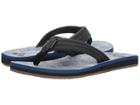 Quiksilver Carver Print (black/white/blue) Men's Sandals