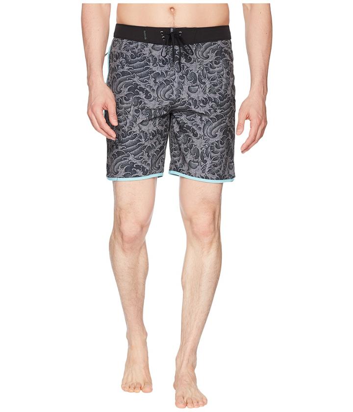 Hurley Phantom Kanpai 18 Boardshorts (anthracite) Men's Swimwear