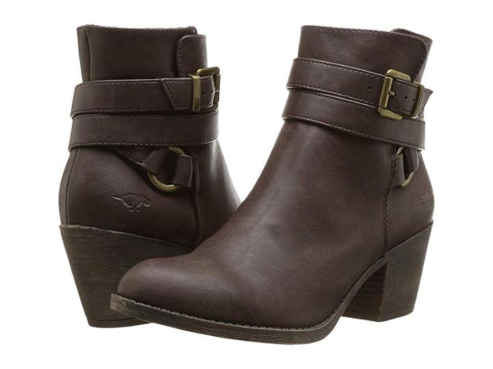 Rocket Dog Salvador (brown Plateaus) Women's Zip Boots
