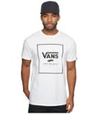 Vans Print Box Tee (white/black) Men's T Shirt