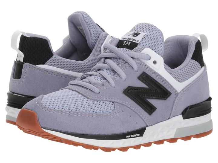 New Balance Kids Ps574v2 (little Kid) (daybreak/black) Girls Shoes