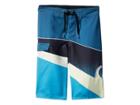 Quiksilver Kids Slash Fade Logo Boardshorts (toddler/little Kids) (real Teal) Boy's Swimwear