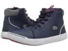 Lacoste Kids Explorateur 118 1 (little Kid) (navy/grey) Kid's Shoes