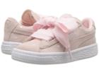 Puma Kids Suede Heart Valentine (toddler) (pearl/pearl) Girls Shoes