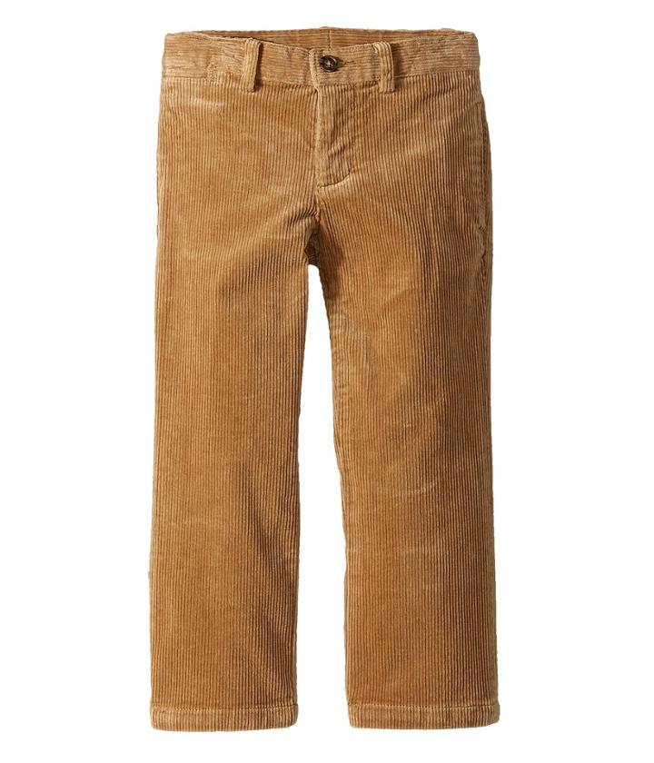 Polo Ralph Lauren Kids Slim Fit Stretch Corduroy Pants (toddler) (montana Khaki) Boy's Casual Pants